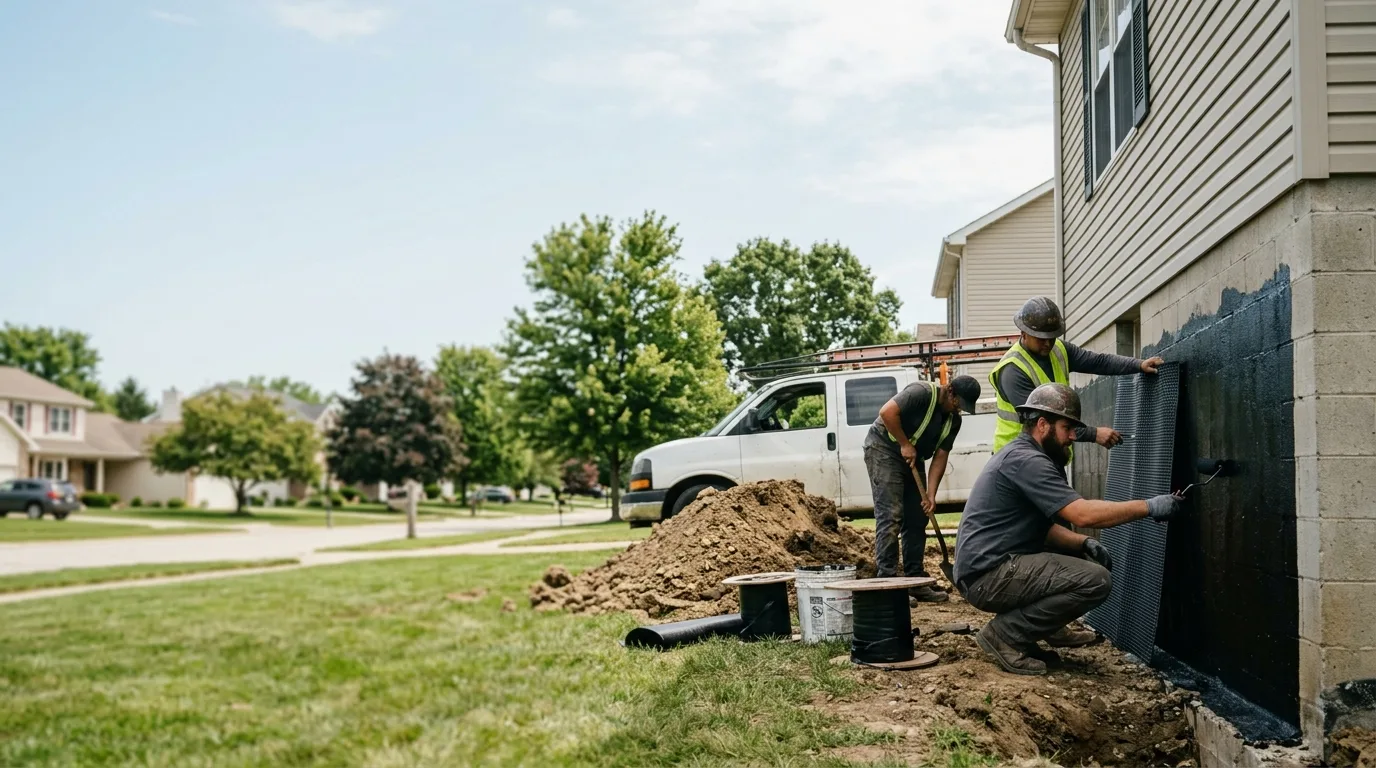Basement Waterproofing in Haubstadt, IN near me